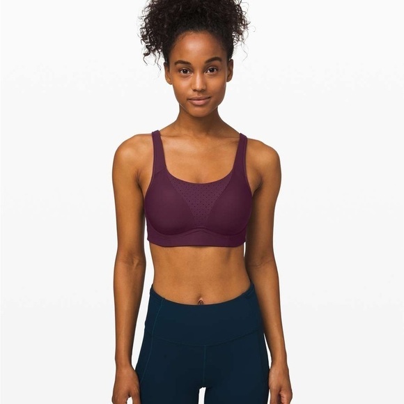 Lululemon Run Times Sports Bra Arctic Plum - Picture 2 of 9